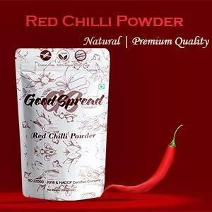 GoodSpread Finest Organically Grown Red Chilli Powder 400gm - A Fiery Culinary Delight Perfect for Adding Heat & Flavor to Your Cooking