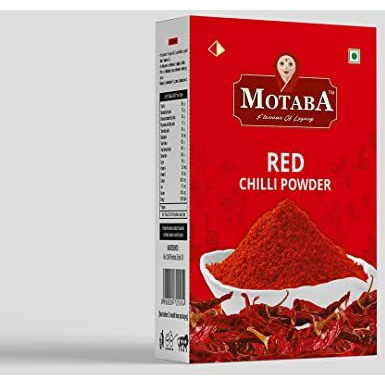 MOTABA Royal Red Chilli Powder,(1KG) /Lal Mirch | Healthy Spices | Natural Oils | Aromatic | Chilli Powder for Cooking | Turn Everything Delicious (1kg, Pack of 1)