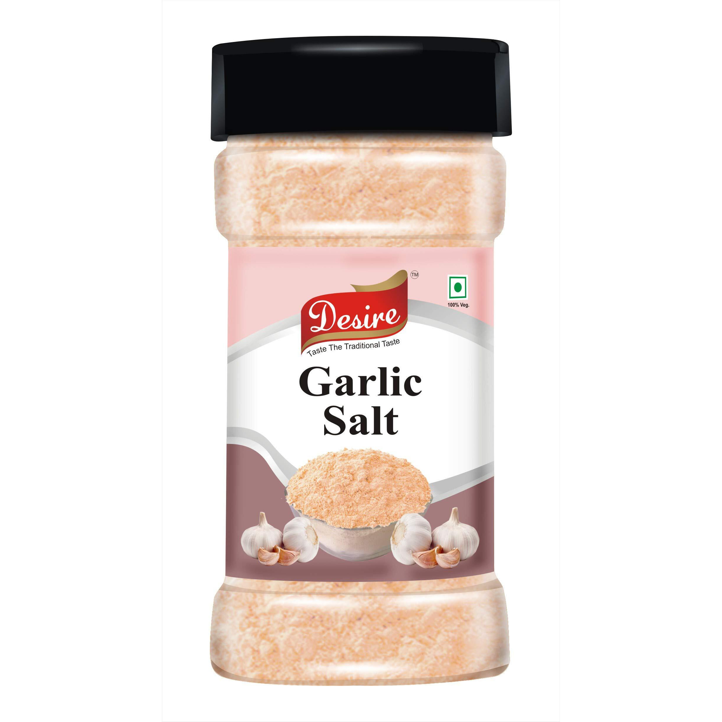 Desire Garlic Salt 200 Gram In Jar