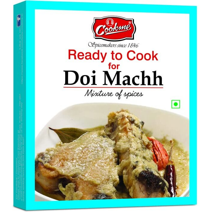 Cookme Doi Machh | Fish Masala Powder 350g (7 Pkt of 50g each)