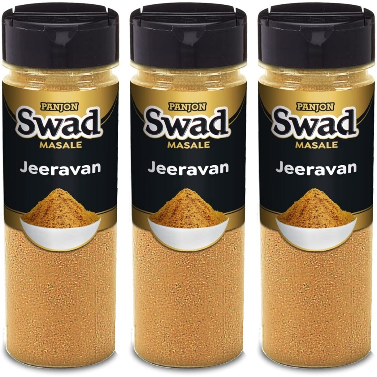 Panjon Swad Jeeravan Poha Masala Powder (Pack of 3)