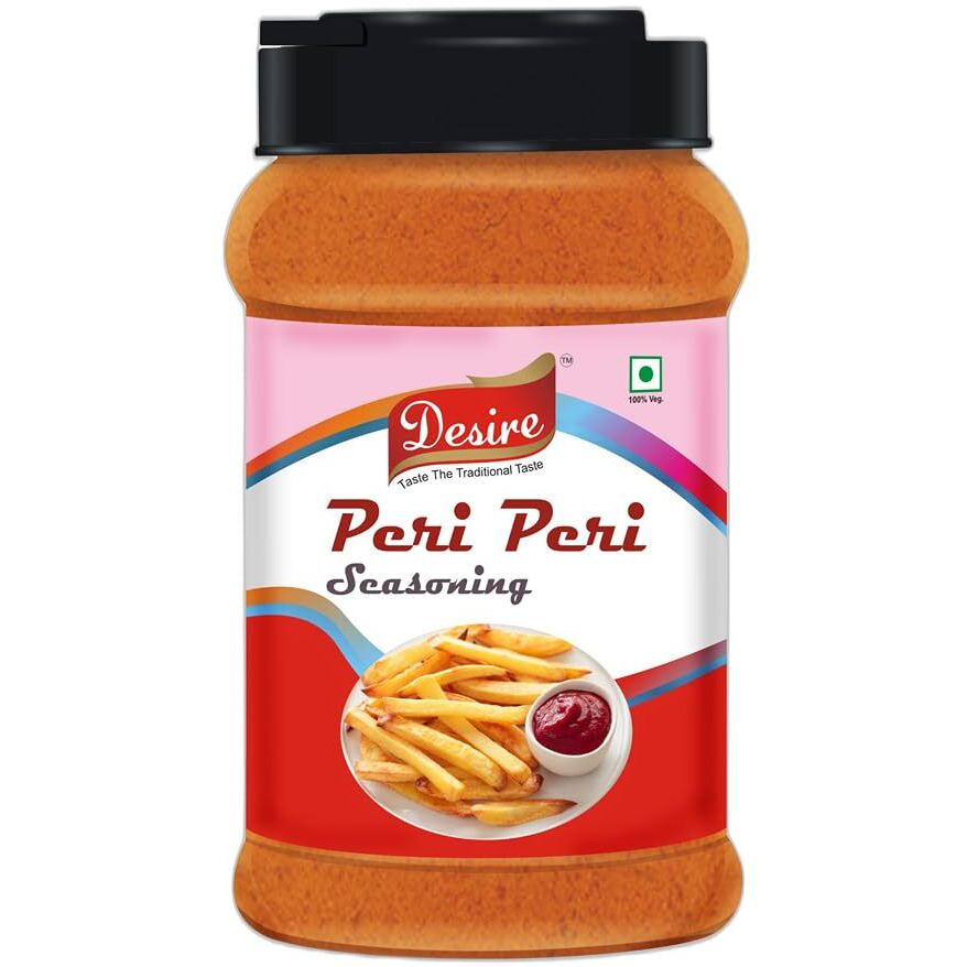 Desire Peri Peri Masala 400 Gram in Jar |Spices Mix for Multi Purpose Seasoning