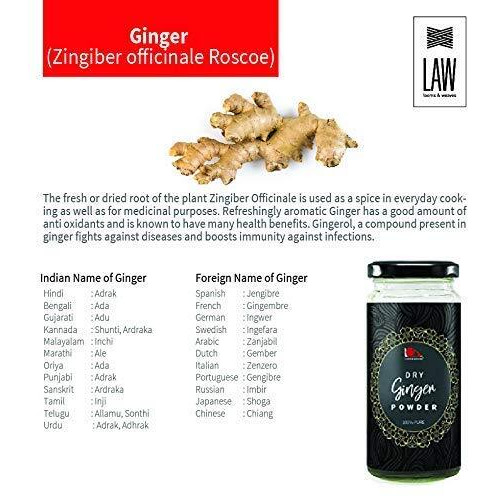 looms & weaves - Dry Kerala Ginger Powder - 200 gm