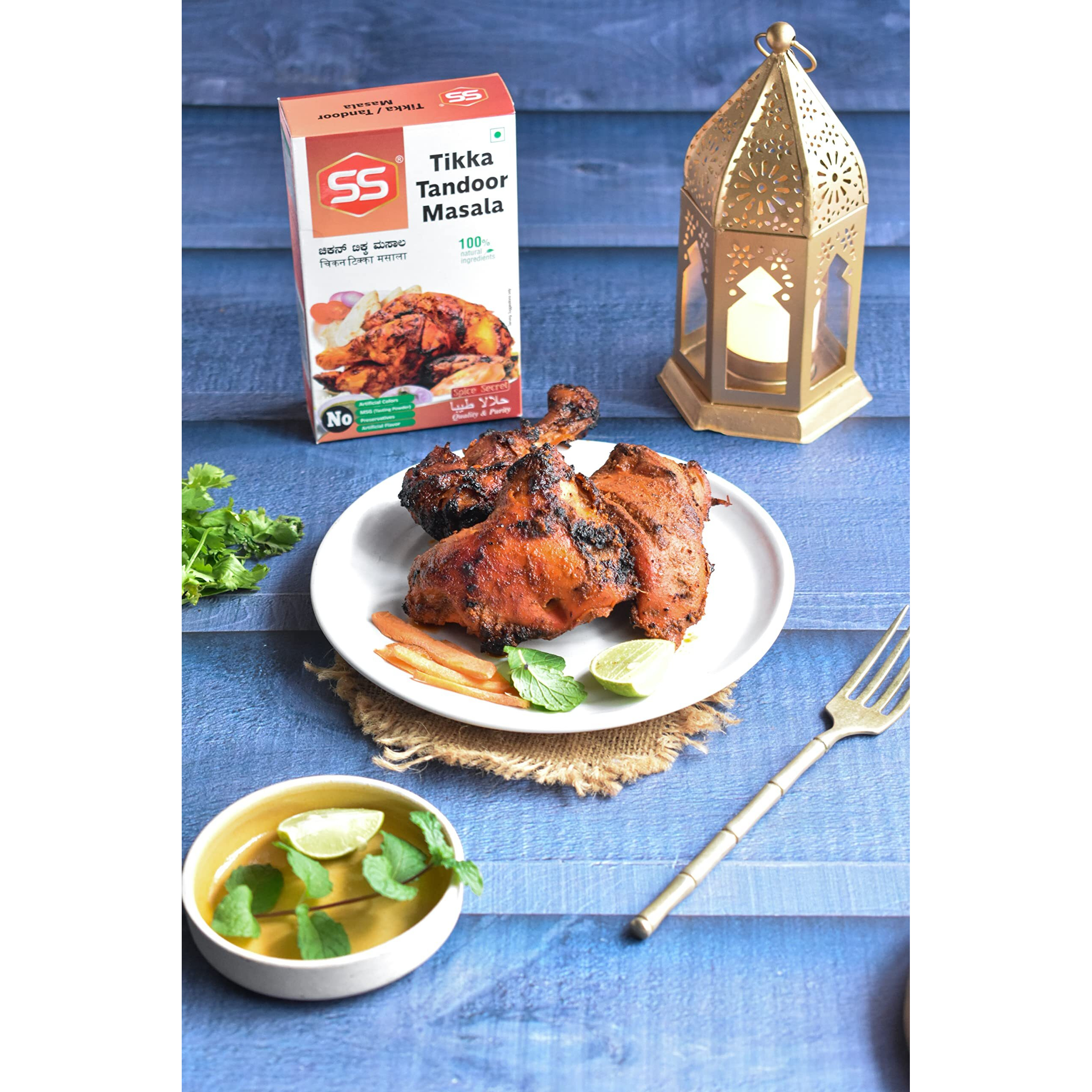 SS Masalas Chicken Tikka Tandoori Masala Powder 1Kg (500g Pack of 2)