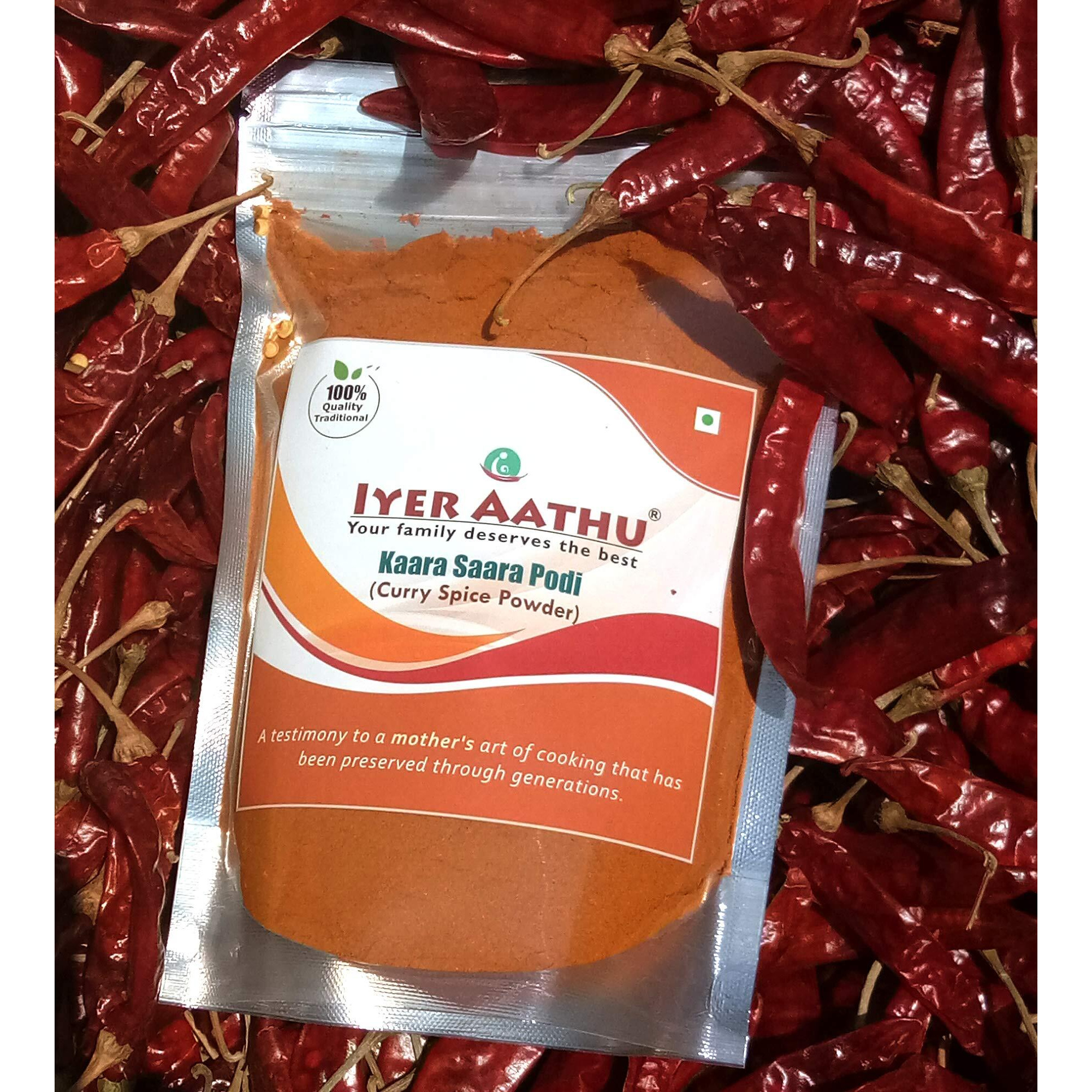 IYER AATHU KAARA SAARA PODI (Curry Spice Powder) 250 Grams