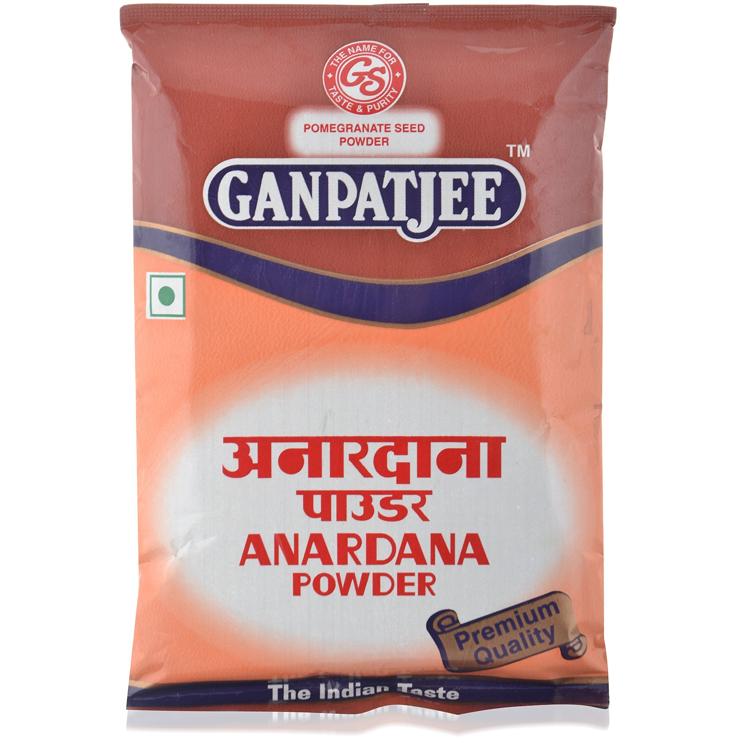 Ganpatjee Pomegranate Anardana Powder,100g | Dry & 100% Natural Anardana seeds