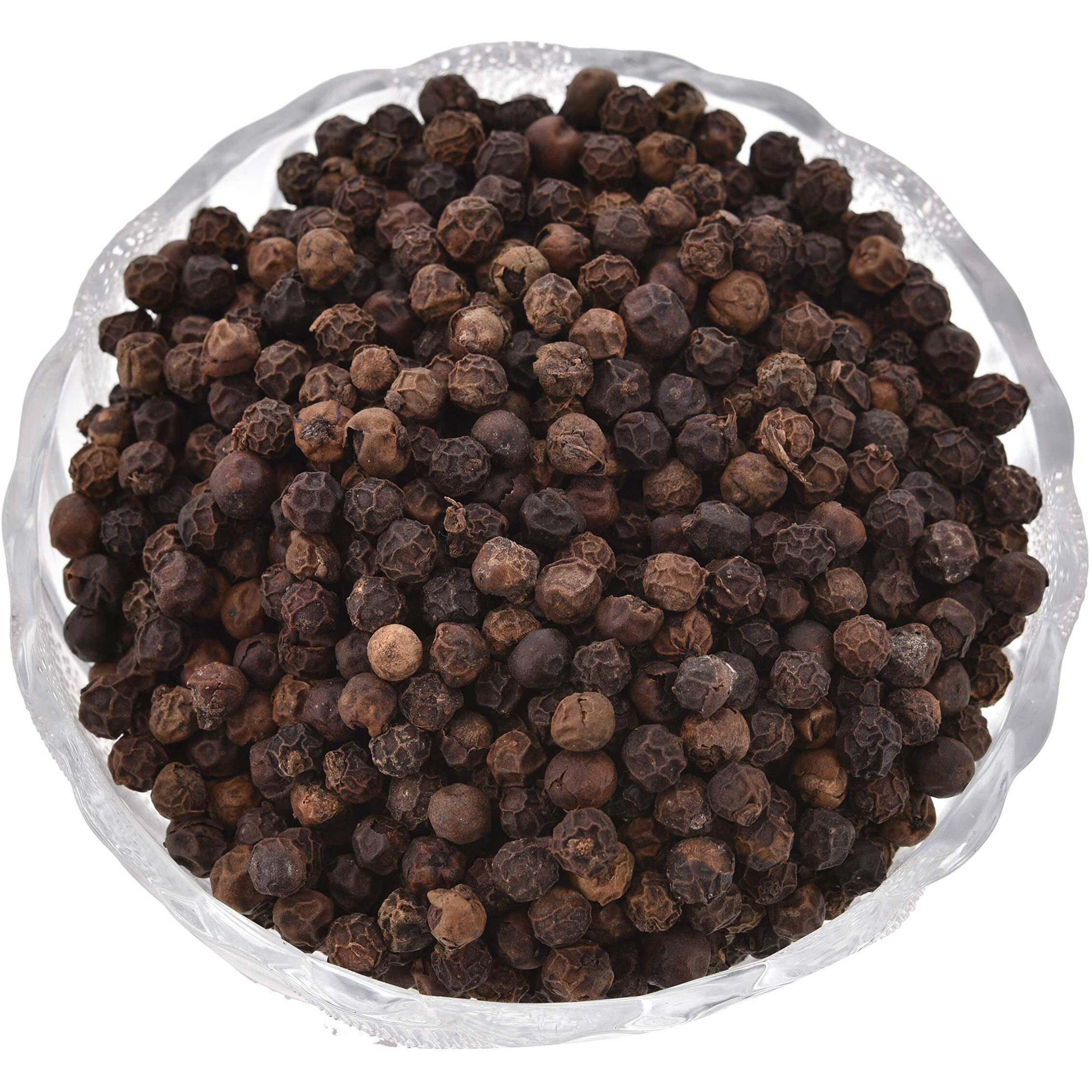 NUTRI MIRACLE Whole Spice Black Pepper/Peppercorn/Kali Mirch,250gm