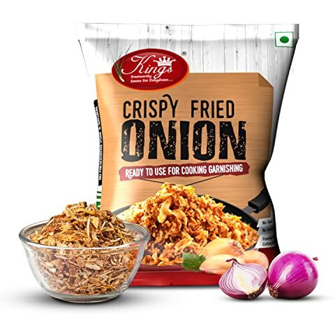 Kings Dehydrated Foods Crispy Fried Onion, 400 g