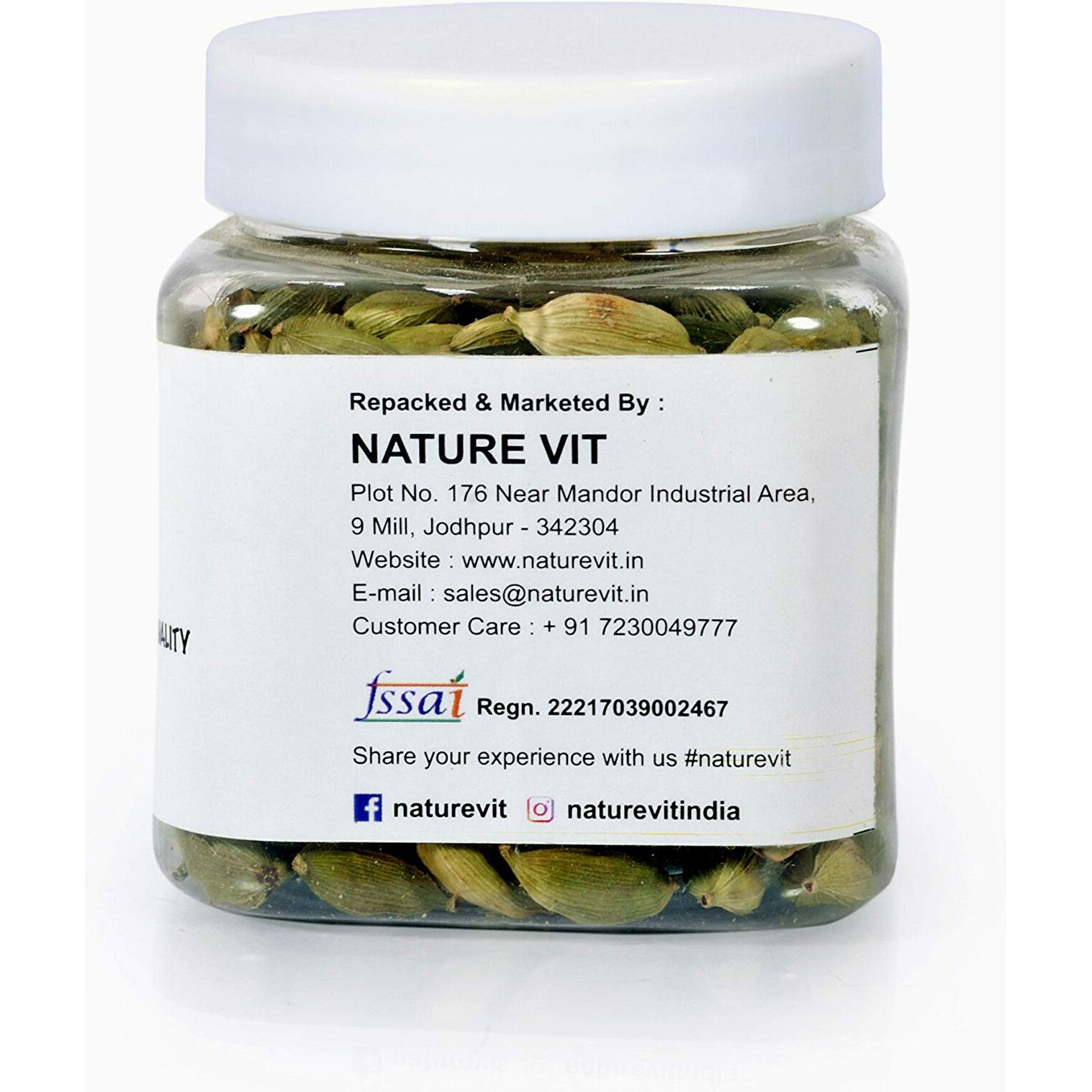 Nature Vit Whole Green Cardamom, 100g