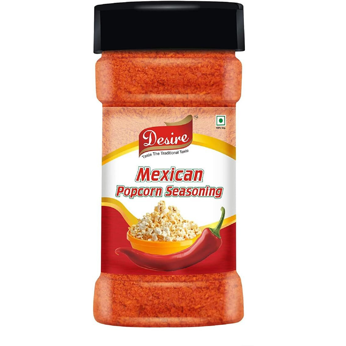 Desire Mexican Popcorn Seasoning Powder 400g | Perfect for Popcorn, Nachos, Pasta, Pizza | Delicious Sprinkle on French Fries | Flavorful and Versatile Seasoning