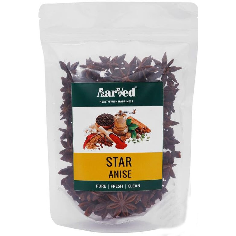 Aarved Star Anis (Star Fruit)- 150 Grams | Natural, Fresh & Clean Star Anis