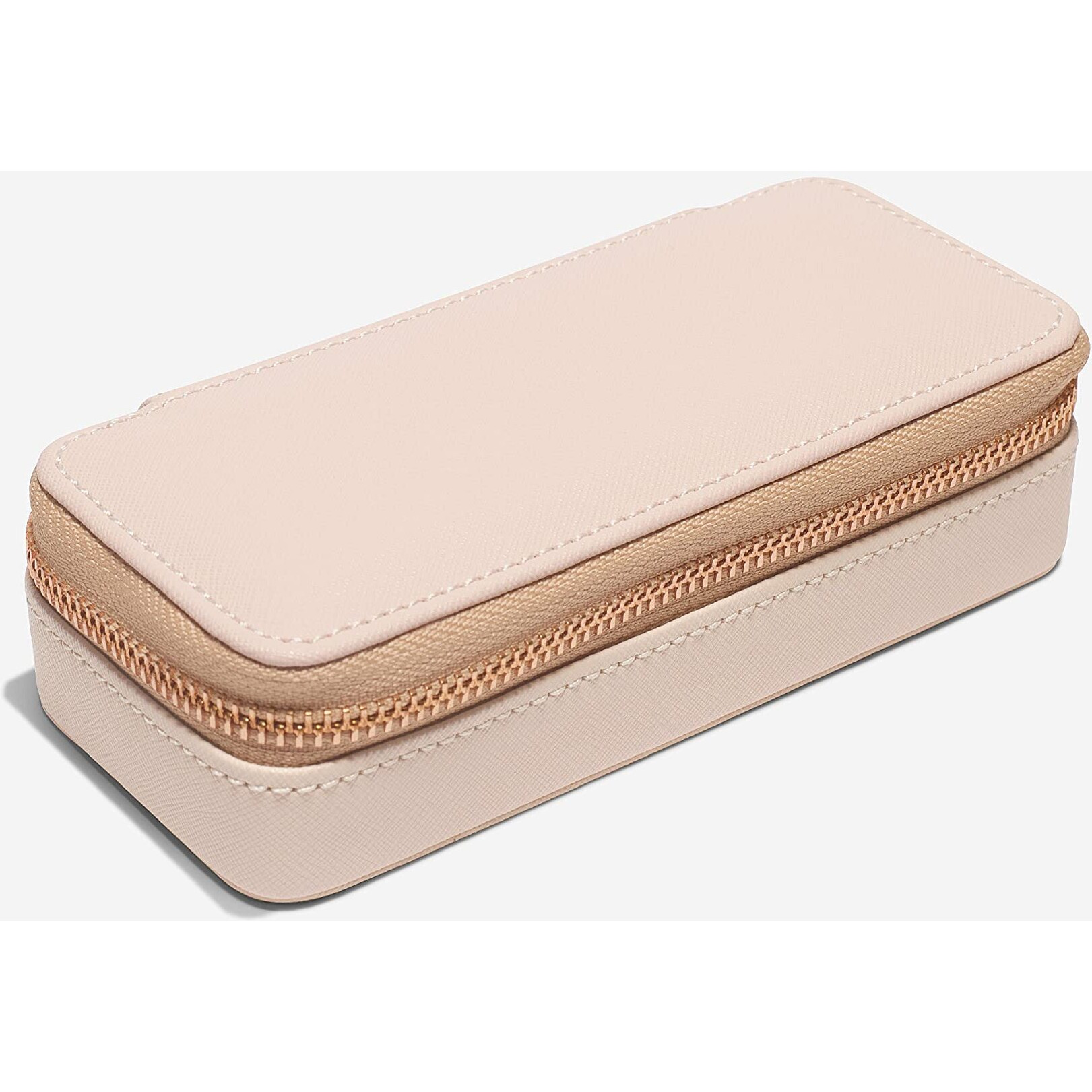 Stackers Travel Jewellery Pouch Medium | Jewellery Box Organizer for Women and Girls - Blush Pink