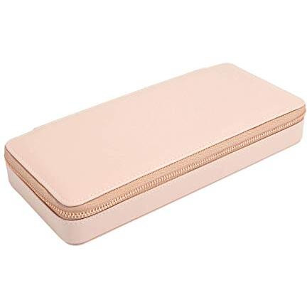 Stackers Blush Pink Sleek Necklace Travel Jewellery Box