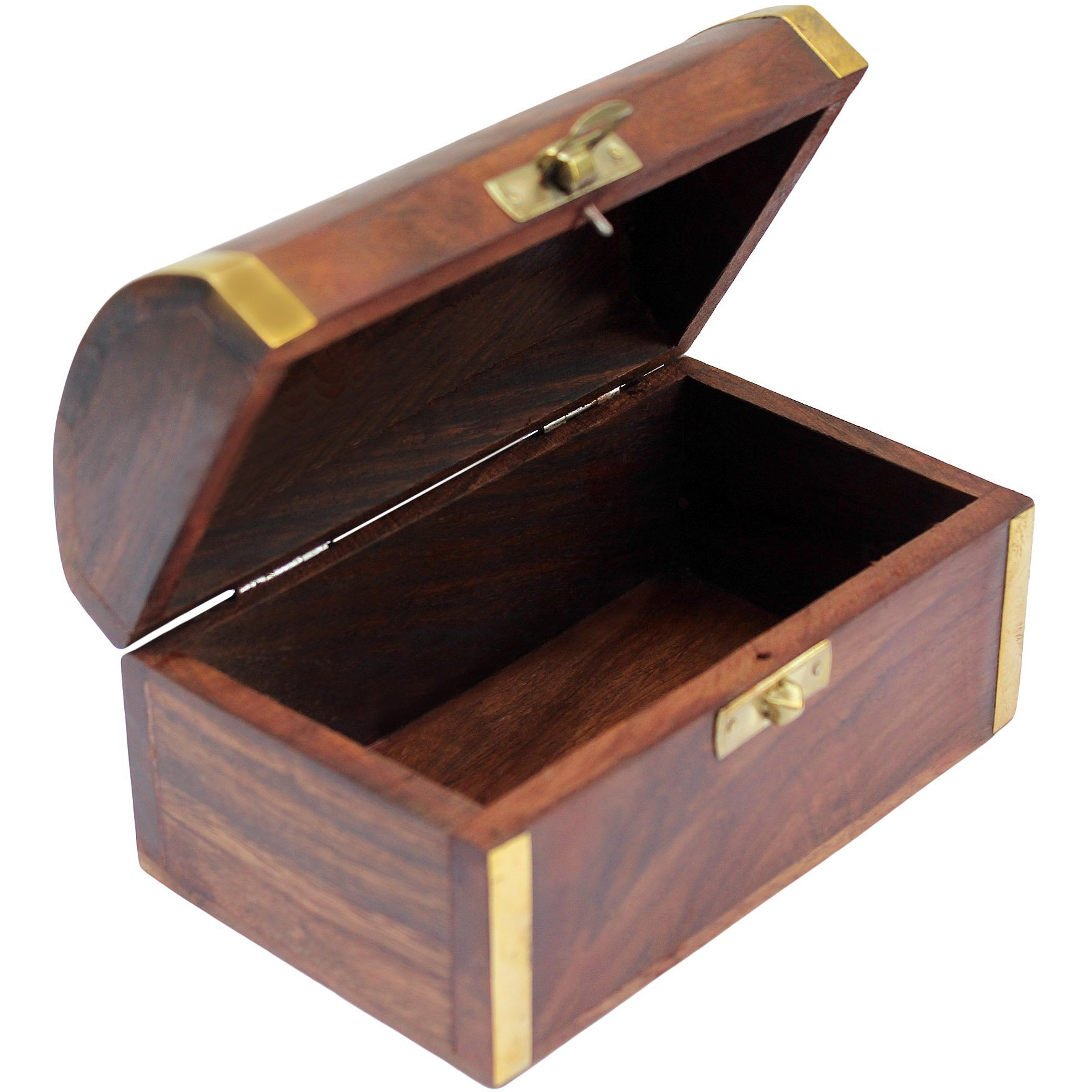 ITOS365 Handmade Wooden Jewellery Box for Women Jewel Organizer Gift Items - 6 inches