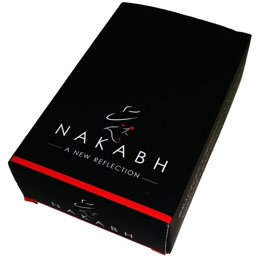 Nakabh Stainless Steel Rice Chain for Men and Boys (Black)