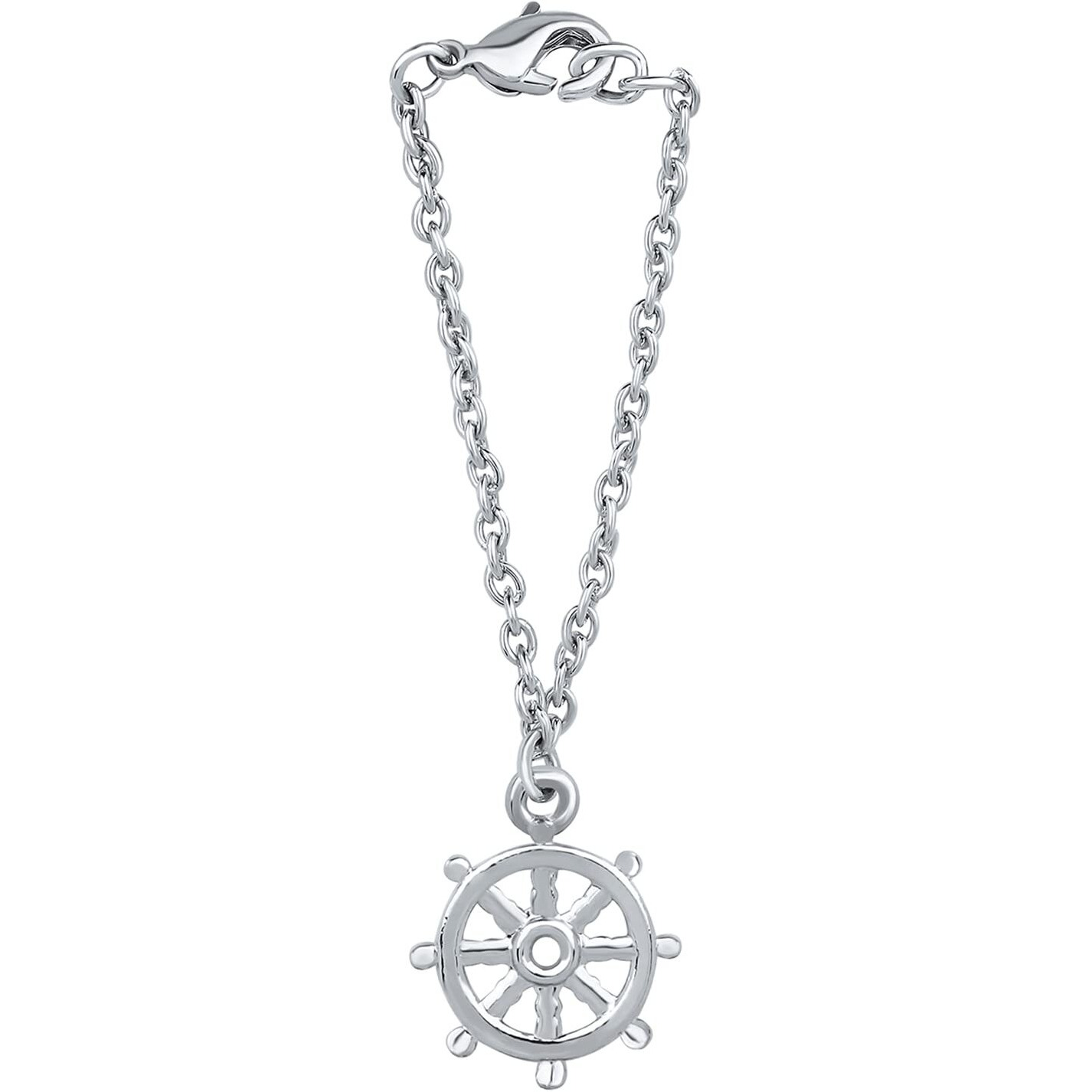 Mahi Wheel Shaped Watch Charm Jewellery Accessorries for Women & Girls Jewellery (WC1001020R)