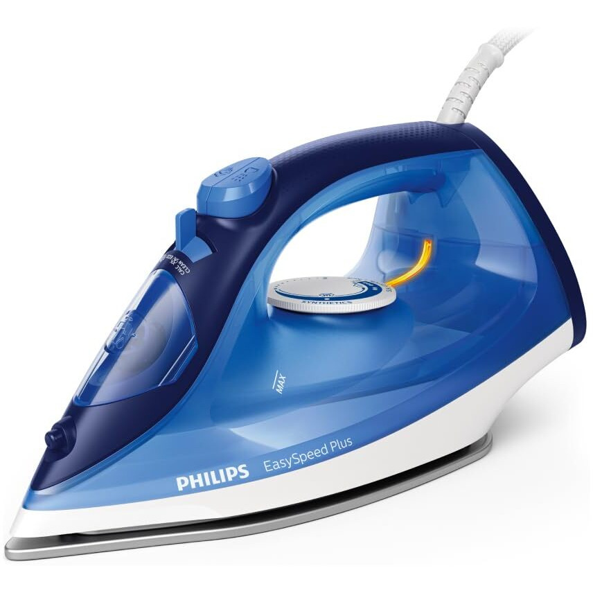 Philips Steam Iron GC2145/20  2200-watt, From Worlds No.1 Ironing Brand*, Scratch resistant ceramic soleplate, Steam Rate of up to 30 g/min, 110 g steam boost, Drip stop technology