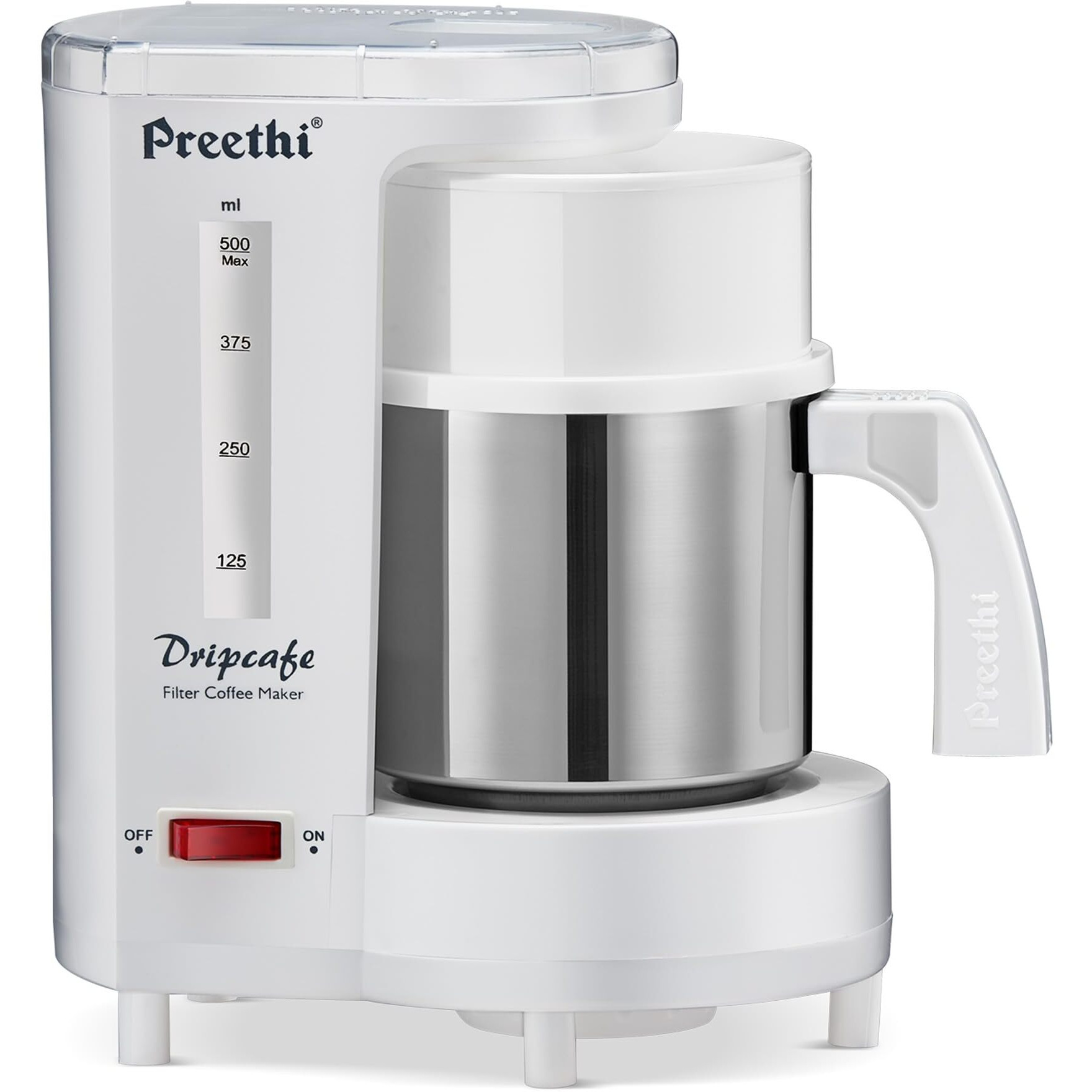 Preethi Dripcafe Coffee Maker (White)