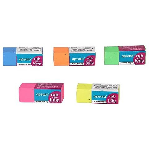 Apsara R-A-L Eraser Big - Pack of 20