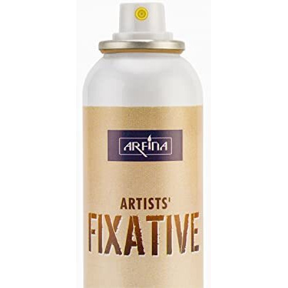 Camel Artists Fixative Spray,200Ml,Transparent