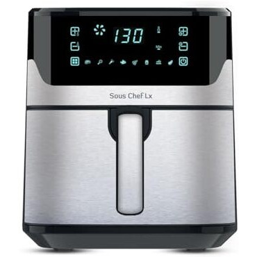 INALSA Air Fryer for Home 6.5L Capacity-1600 W with Digital Control and 8 Preset control|Quick Heat Circulation Variable Temp. Control, Baking,Grilling, Air Frying,Roasting up to 60 Min, 2 Yr Warranty