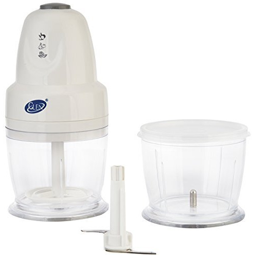 Glen 250 watt Multi Functional Mini Vegetable Chopper Capacity 400 ml White ( SA4043 PLUS ), 2 Years Warranty