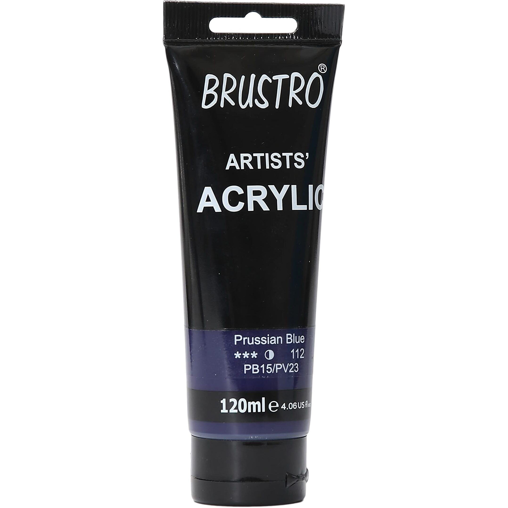 BRUSTRO Artists Acrylic Paint 120ml Prussian Blue