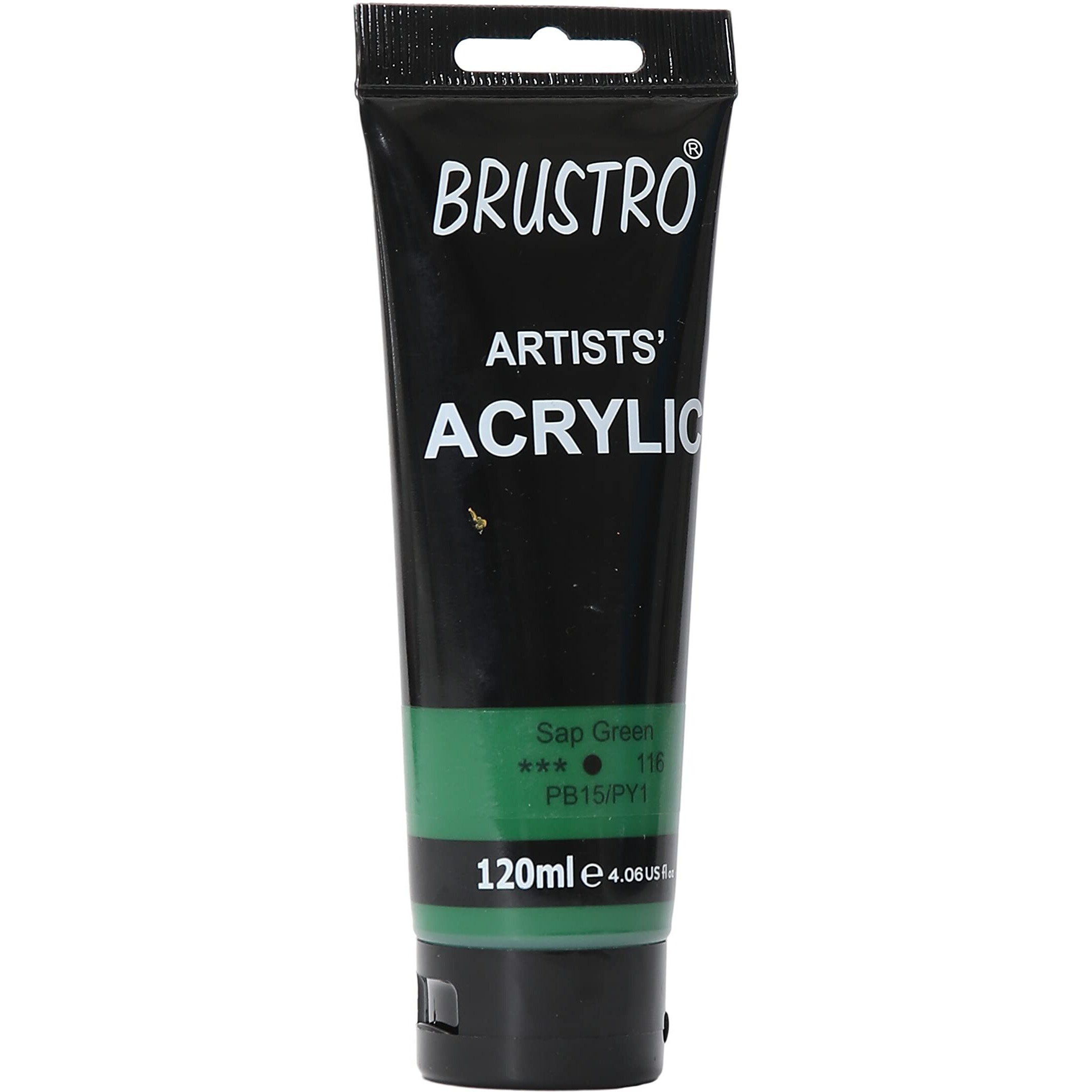 BRUSTRO Artists Acrylic Paint 120ml Sap Green