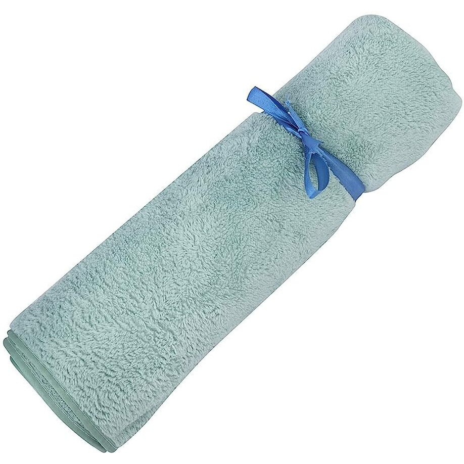 Glivary Microfiber Large 300 TC Bath Towels | (70X140) Extra Soft Plush & Quick Dry High Absorbency Large Size Towels For Bathing (Pista Green)