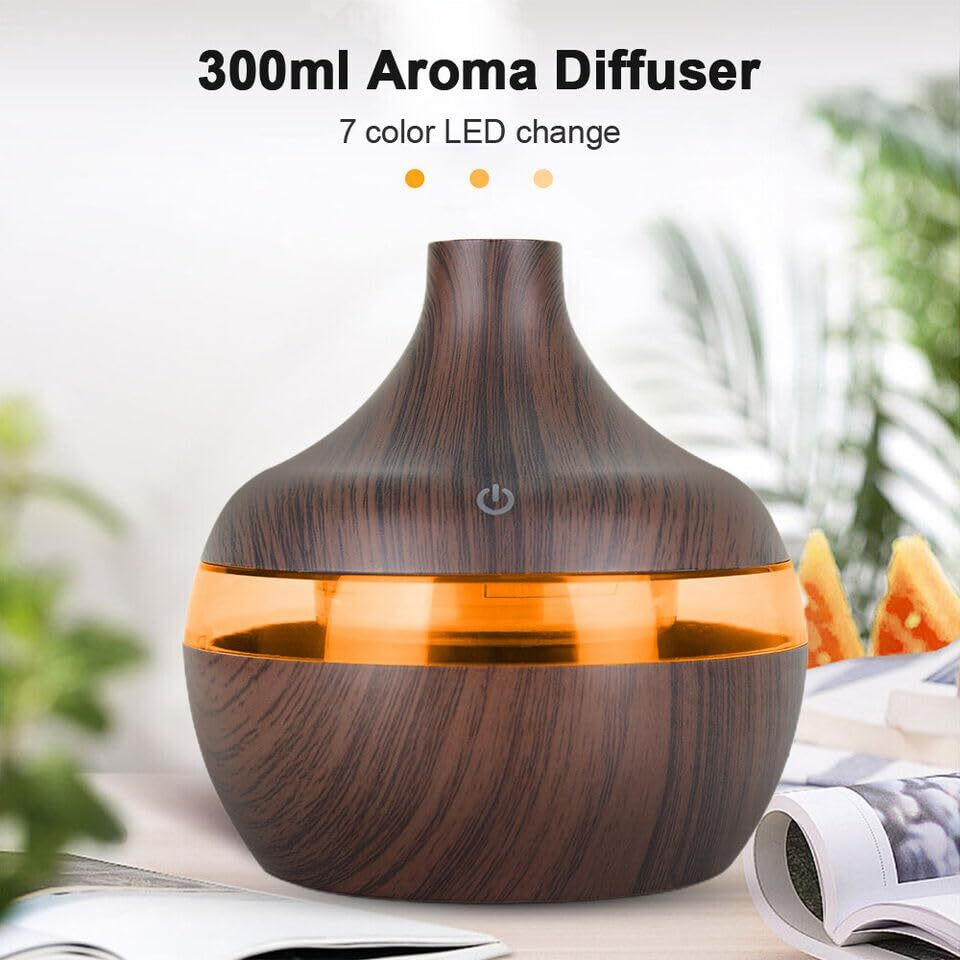 Coraltribe Humidifier for Room Moisture, Aroma Diffuser for Home, Mist Maker, Cool Mist Humidifier, Small Quiet Air Humidifier, Ultrasonic Essential Oil Diffuser Electric (POT_NEW)