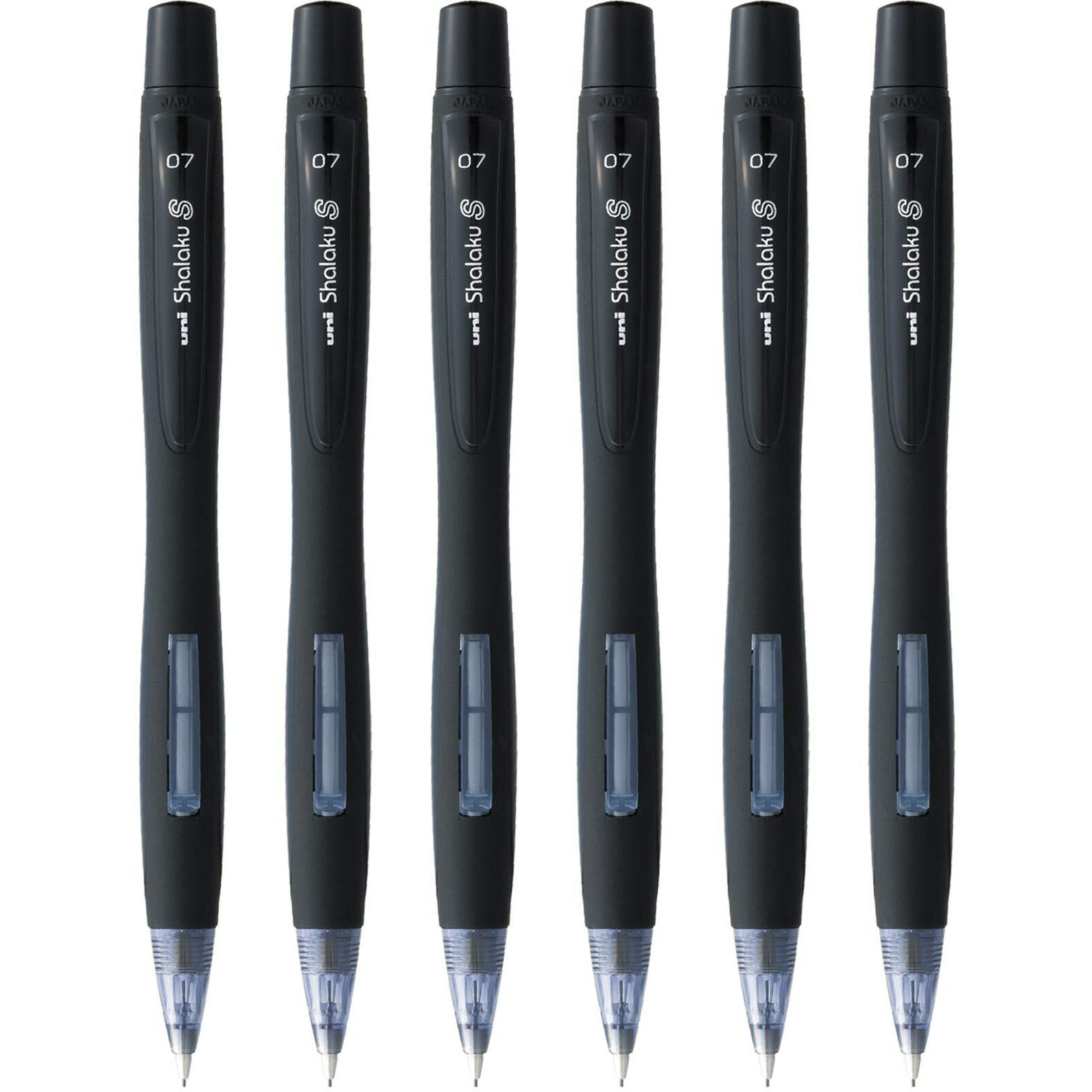 uni-ball Shalaku M7-228 0.7mm Mechanical Pencil | Pack of 6 -Body Color May Vary