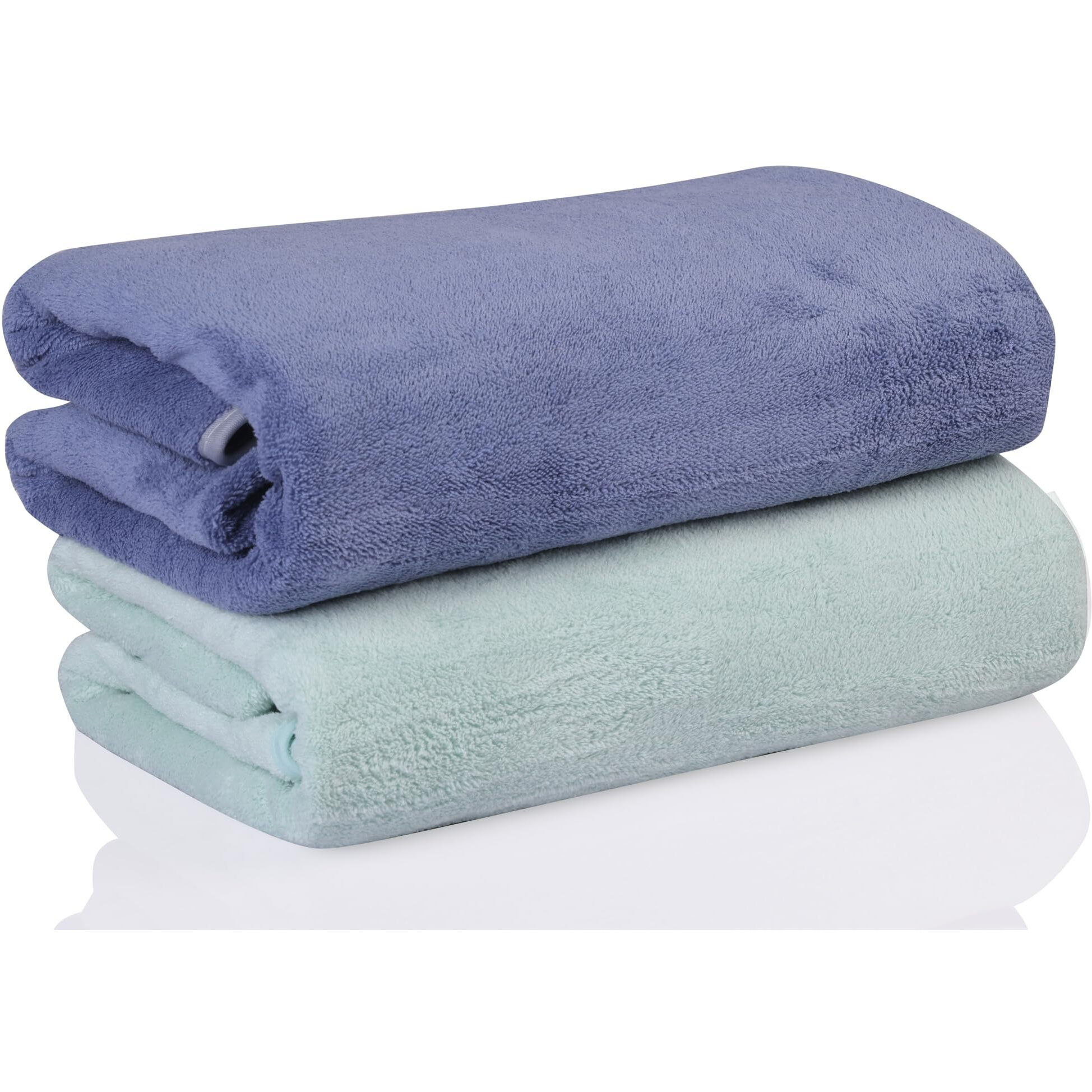 Glivary Microfiber Towels for Bath-Soft Towel with Hook Quick Dry Super Absorbent-Bath Towel for Men and Women(70 x 140 cm) (Dark Bluegreen)