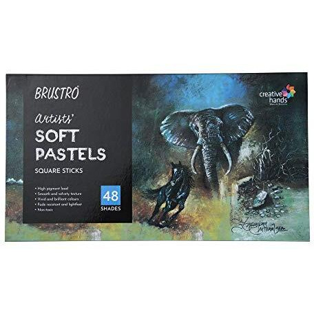 BRUSTRO Artists Soft Pastels Set of 48