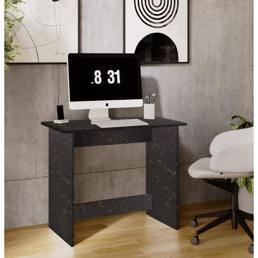 Torche Study Table for Adults, Study Table for Students, Computer Table, Office Table,Home Office Writing Study Desk, Ideal for Work from Home, Easy Installation (Granite Black)