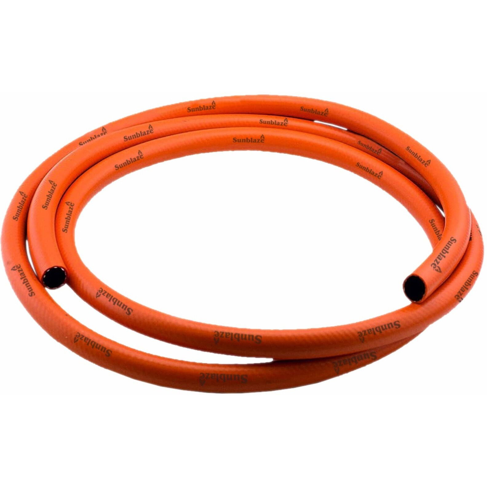 Sunblaze Fine Quality 1.5 Meter LPG Hose Pipe Flame Resistant, Leak Proof, Made with Reinforced Steel Wire for Home with 5 Years Manufacturer Warranty