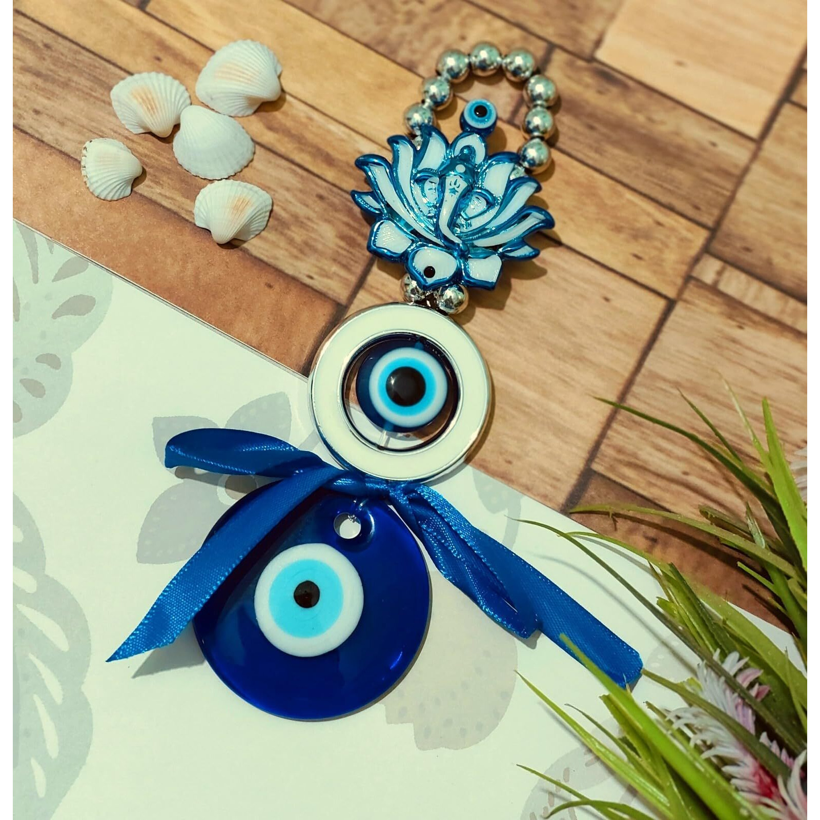 ARTISKRITI Evil Eye Hanging for Home Nazar Battu for Home Protection, Good Luck Charm and Prosperity at Office and Home