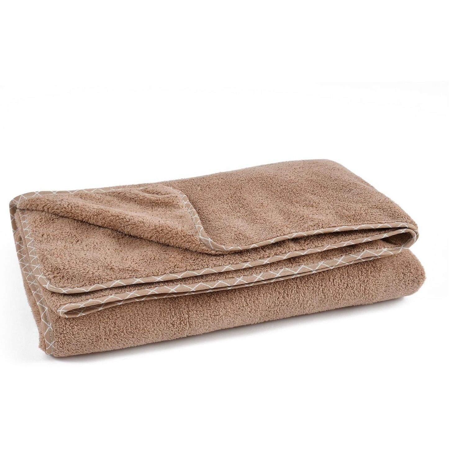 UrbanLeaf Microfiber Large Bath Towel | Quick Dry Super Absorbent - Bath Towel for Men and Women | Brown | Towel for Bath, Travel, Gym, Beach, Pool, and Yoga (70 X 140 CMs)