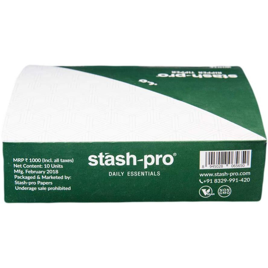 Stash-Pro RipperTipper King Size Smoking Rolling Paper 10 Packs of 32 Leafs with 32 Filter Tips Each.