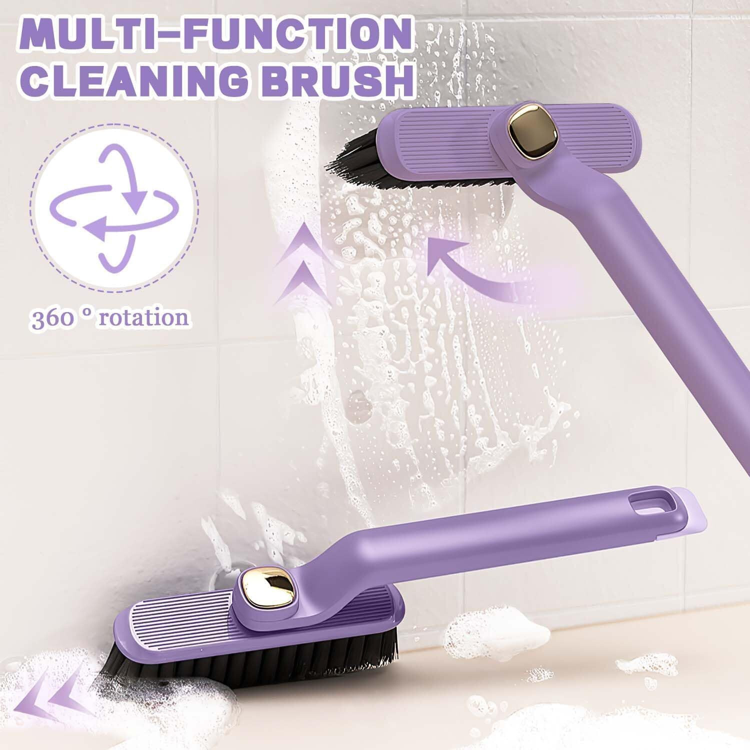 JICOOT Gap Cleaning Brush, Bathroom Crevice Cleaning Brush, Flexible Gap Cleaning Brush, Bendable Brush for Bathroom Kitchen Faucets, Corners, Taps (3 - Gap Brush)