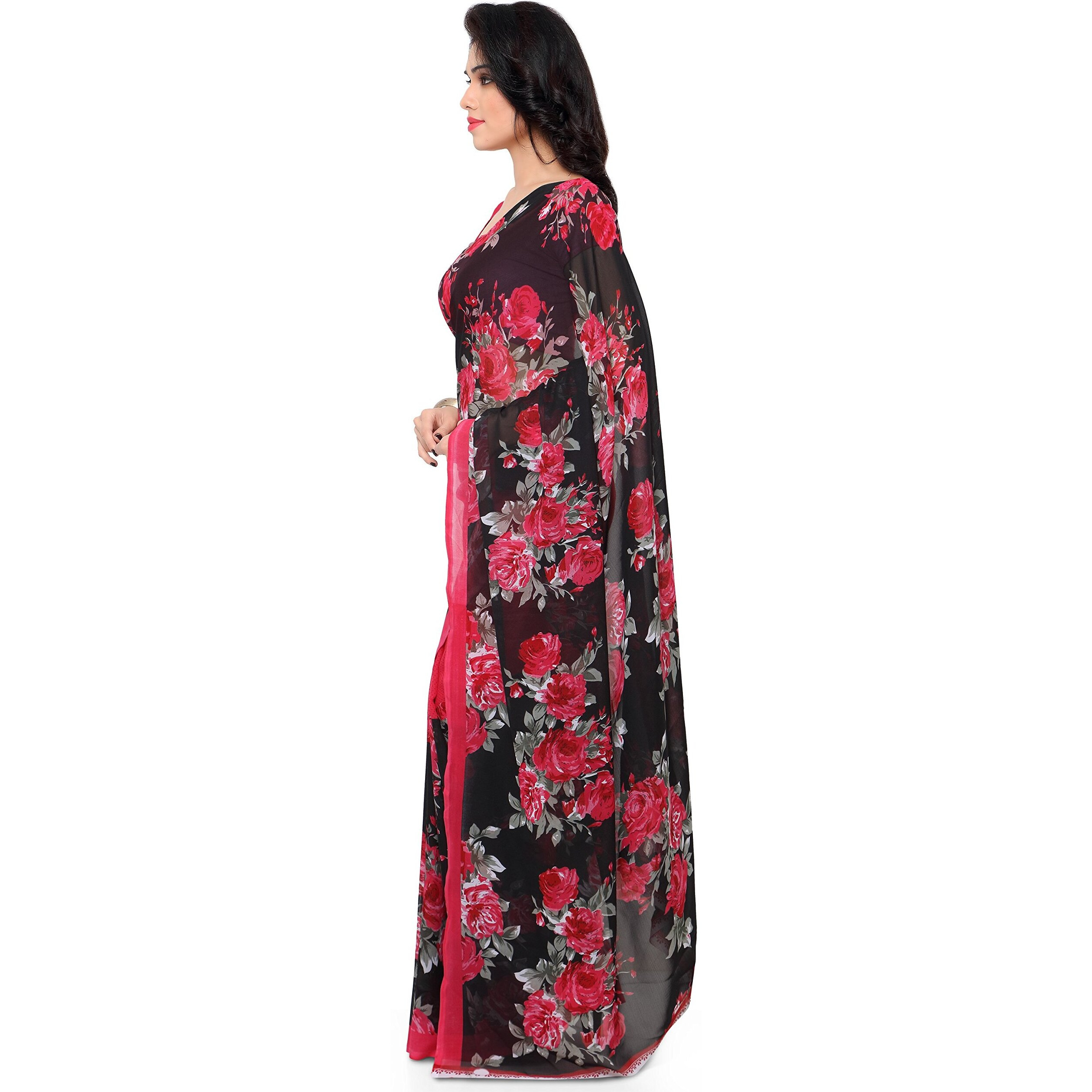 Anand Sarees Womens Saree with Blouse Piece (1152_1_Muticolour_Free size)