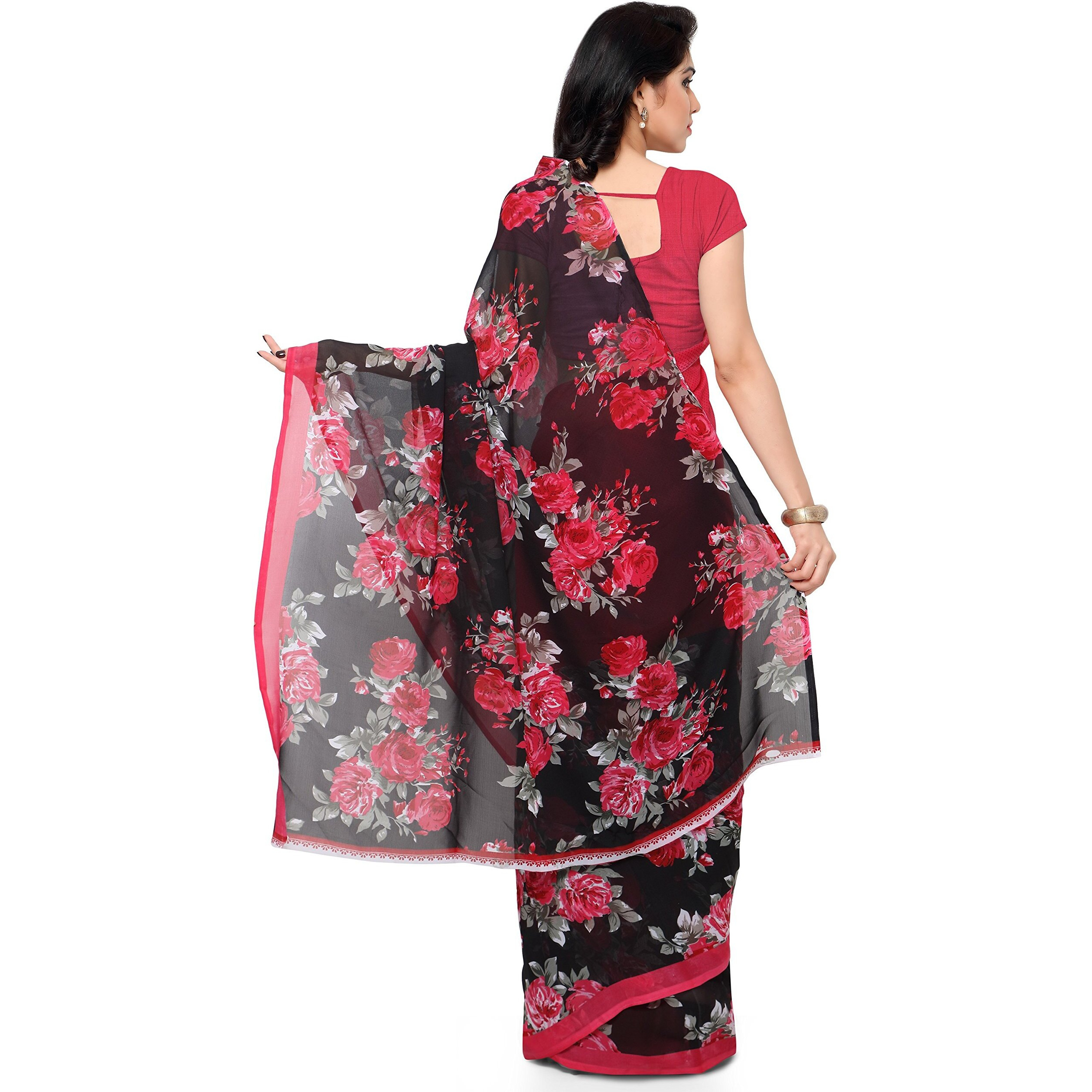 Anand Sarees Womens Saree with Blouse Piece (1152_1_Muticolour_Free size)