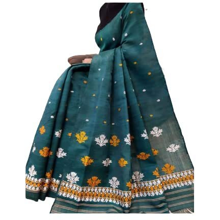 AREEVANZ Assam Silk Cotton Silk woven design Mekhela Chador For Womens and Girls