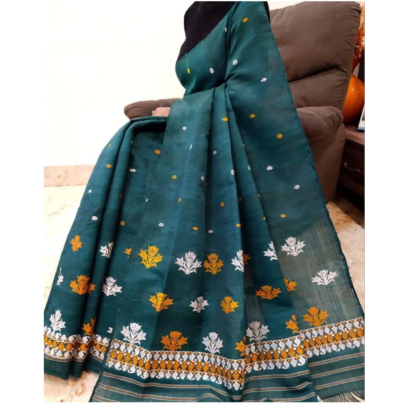 AREEVANZ Assam Silk Cotton Silk woven design Mekhela Chador For Womens and Girls