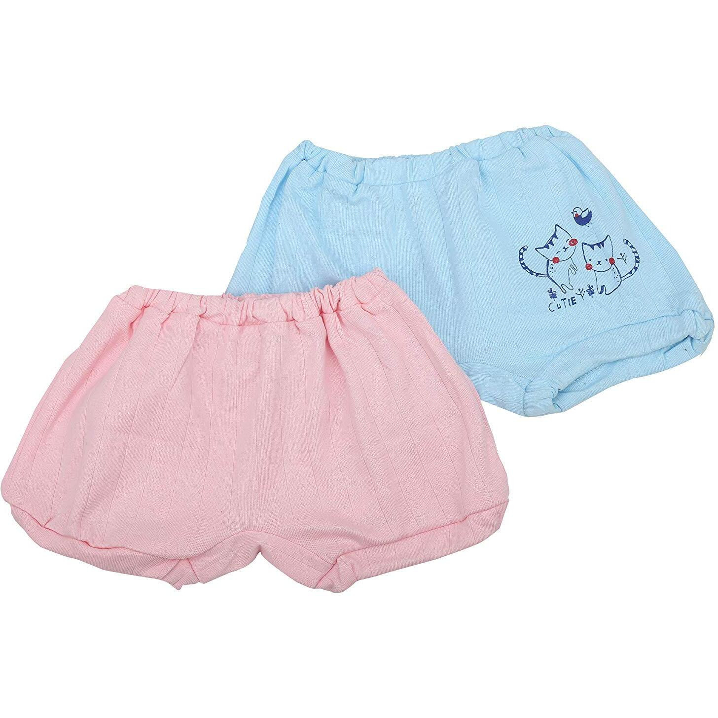 Gilli Shopee Baby Boy & Baby Girls Cotton Bloomers/Panties/Briefs/Underwear 6-12 Months (Pack Of 6 Multicolor)