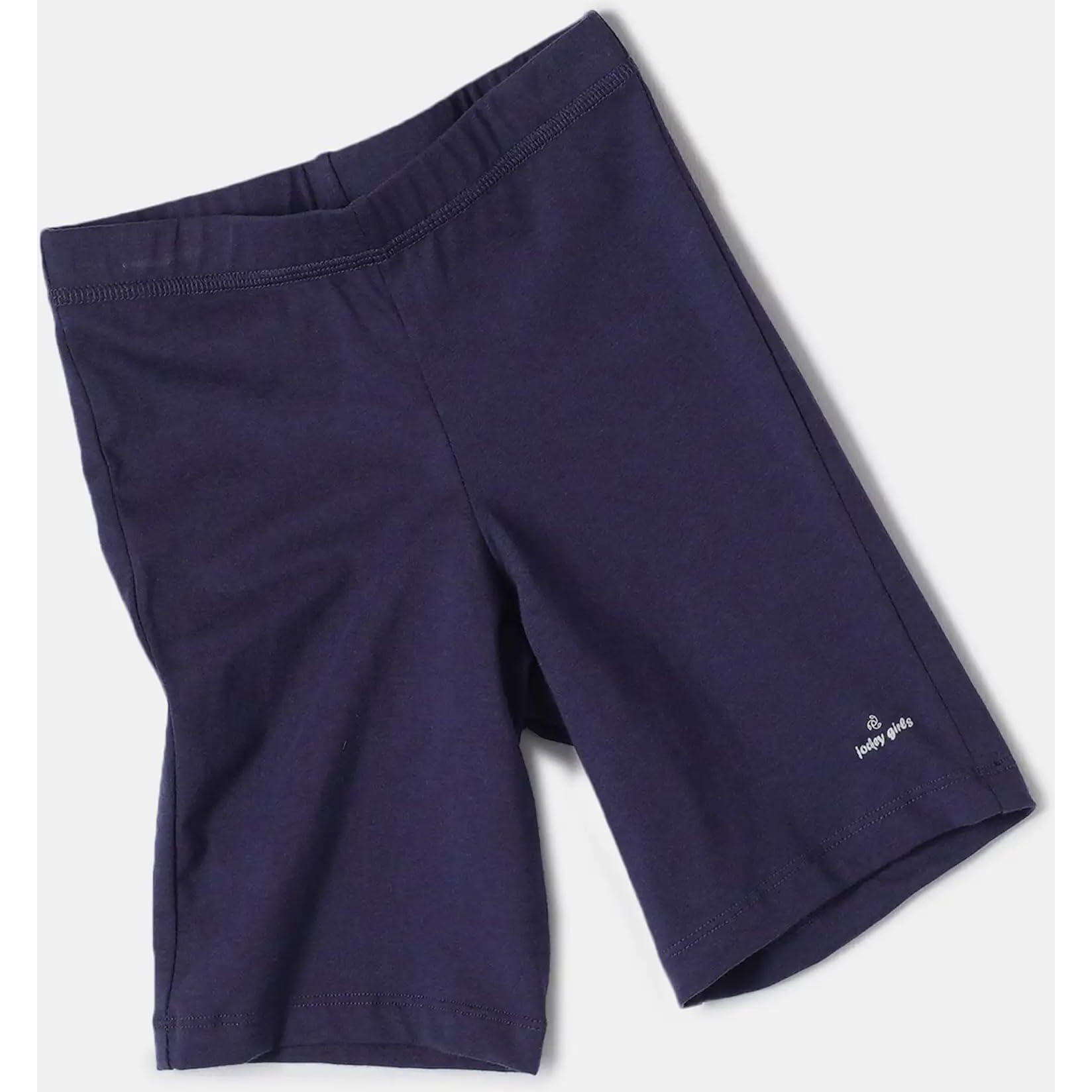 Jockey Girls Plain Knicker (SG03_Classic Navy_10)