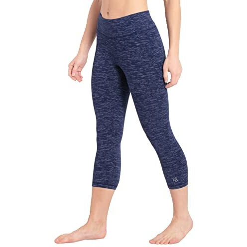 Jockey Womens Slim Fit Cotton Capri (1391_Imperial Blue Marl_Small_Blue_S)