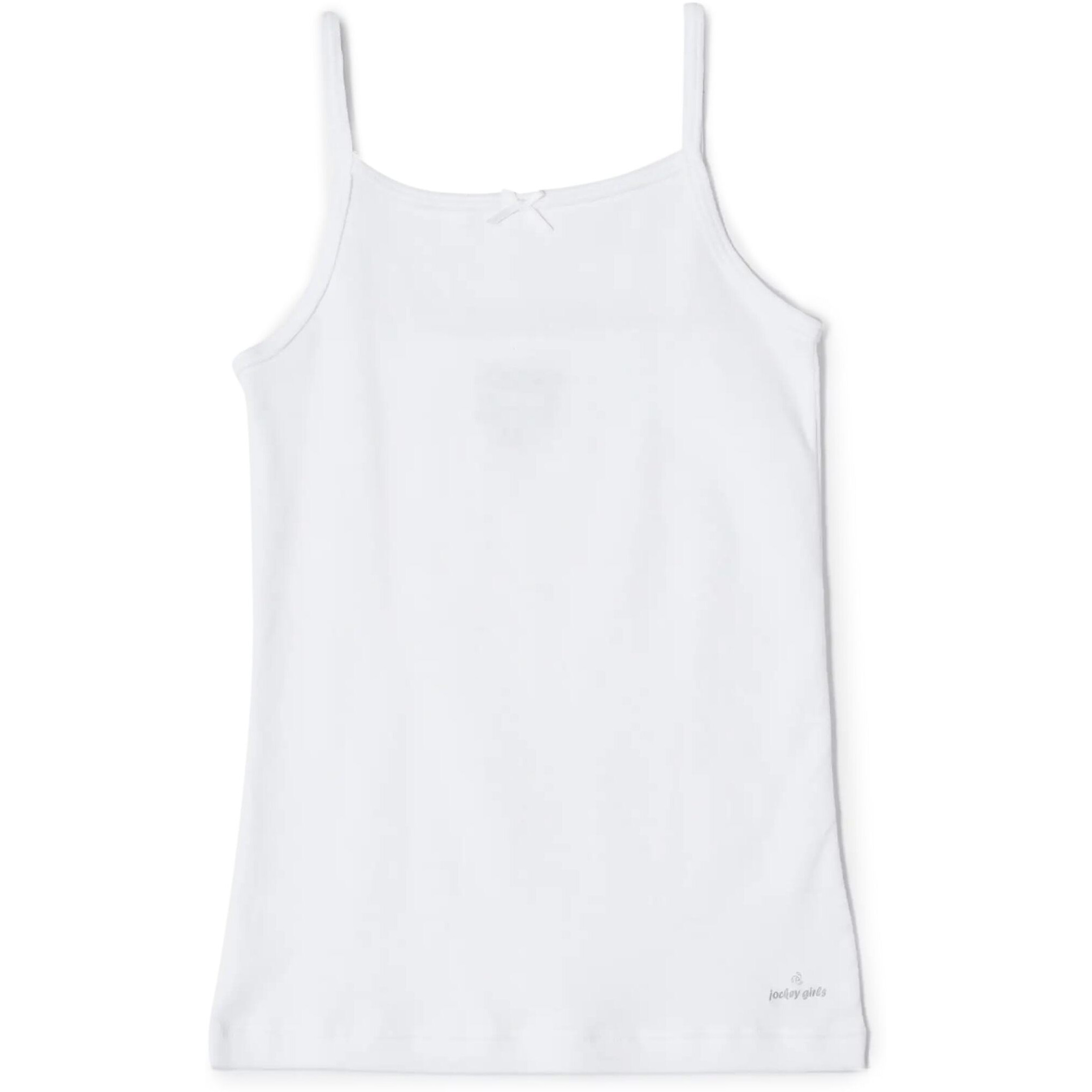 Jockey Girls Regular Undershirt (SG04_White 3-4 Yrs)