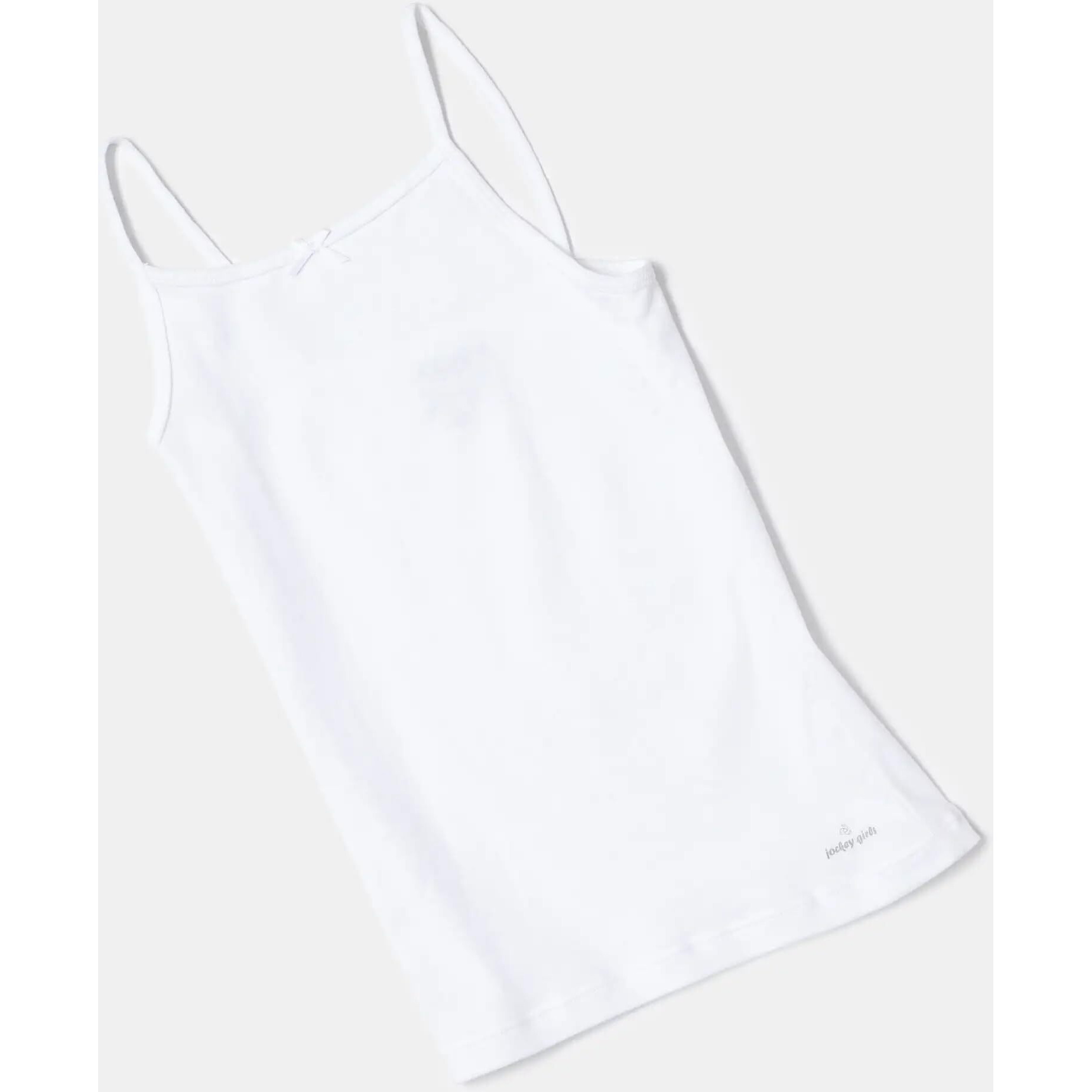 Jockey Girls Regular Undershirt (SG04_White 3-4 Yrs)