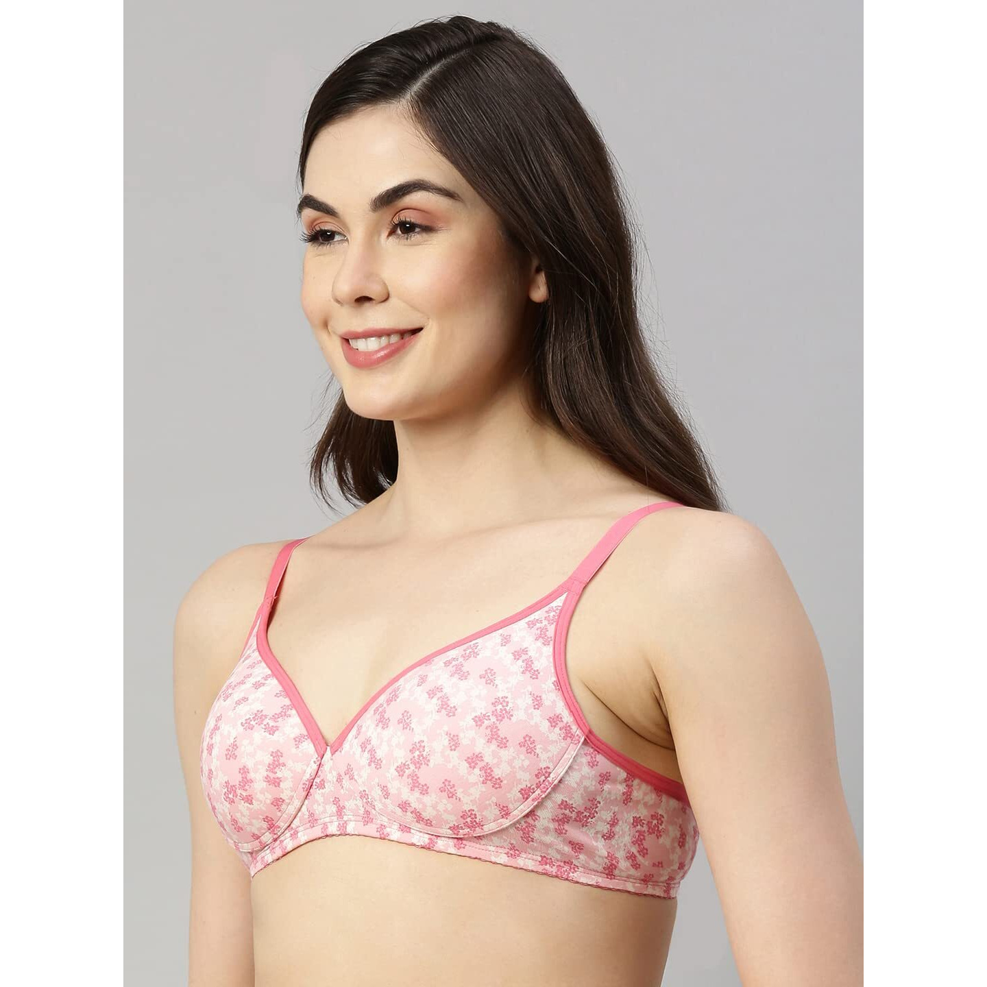 Enamor Everyday stretchable cotton T-shirt Bra for women - Padded non-wired