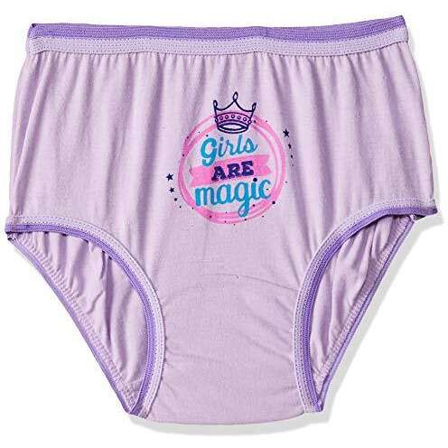 BODYCARE Girls Cotton Panties(Pack of 6) (E1800_Multicoloured_55_Multicoloured_3 Years-4 Years)